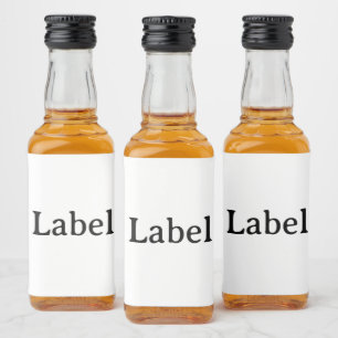 ETIQUETA PARA BOTELLA DE LICOR 
