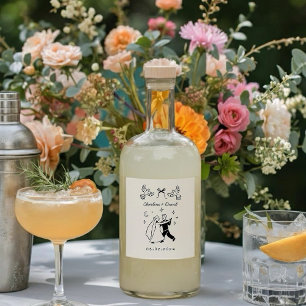 ETIQUETA PARA BOTELLA DE LICOR