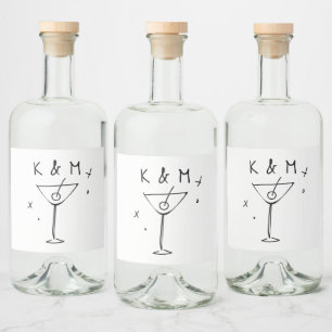 ETIQUETA PARA BOTELLA DE LICOR 