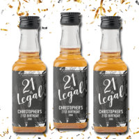 21 y legal Personalizado de camo gris negro Mini