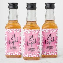 21 y Mini personalizado legal del Leopardo Blanco 