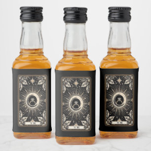 Etiqueta Para Botella De Licor Anillo de compromiso Tarot boda