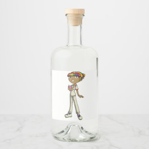 Etiqueta Para Botella De Licor Atención