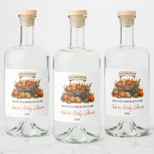 Etiqueta Para Botella De Licor Baby Shower, el mercado de los productores de cala