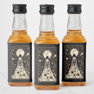 Etiqueta Para Botella De Licor Boda Tarot Bride