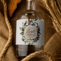 Chimenea rústica de granja botánica para despedida