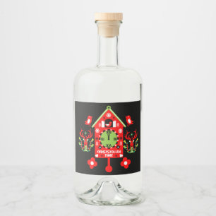 Etiqueta Para Botella De Licor Christstollen Weihnachtsstollen Stollen Xmas Apron