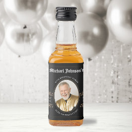 Etiqueta Para Botella De Licor Clásica añeja a la perfección 50 cumpleaños