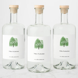 Etiqueta Para Botella De Licor Compañía promocional de logotipos de empresas