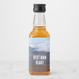 Etiqueta Para Botella De Licor Cráter Maui Hawaii Mt Haleakala Mejor Hombre