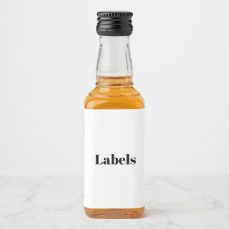 Etiqueta Para Botella De Licor Crea tu propia promoción de marca simple