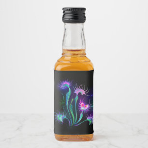 Etiqueta Para Botella De Licor Dionea atrapamoscas luminosa