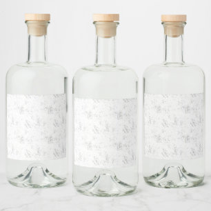 Etiqueta Para Botella De Licor Diseño de Celebración de Boda Romántica de Lujo