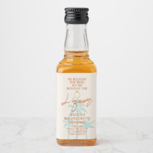 Etiqueta Para Botella De Licor Divertido fin de semana de despedida de soltera tr