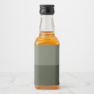 Etiqueta Para Botella De Licor Etiqueta de degradado verde de moss minimalista -