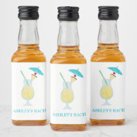 Favor de boda cóctel Piña Colada despedida de solt