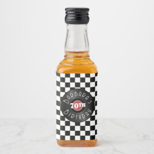 Etiqueta Para Botella De Licor Fiesta de cumpleaños temática de rock n roll con t