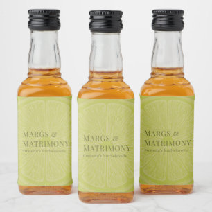 Etiqueta Para Botella De Licor Fiesta de Despedida de Soltera Margs & Matrimony V
