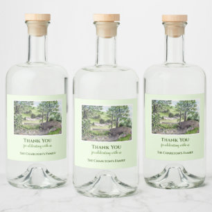 Etiqueta Para Botella De Licor Granja en St Johns in the Vale Lake District