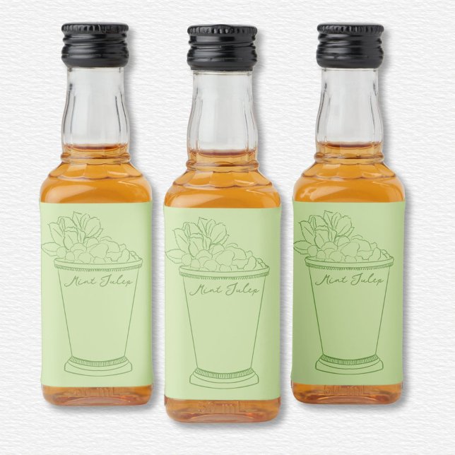 Etiqueta Para Botella De Licor Kentucky Derby (Subido por el creador)