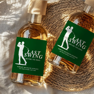 Etiqueta Para Botella De Licor La última regata antes del bachiller en golf de Ri