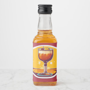 Etiqueta Para Botella De Licor Licor mágico en miniatura