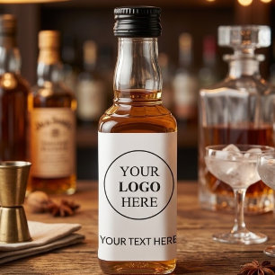Etiqueta Para Botella De Licor Logotipo Promocional Personalizado – Sin Pedido Mí