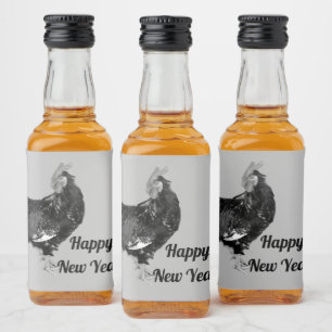 Etiqueta Para Botella De Licor macho gallináceo ,galoster Personalizado