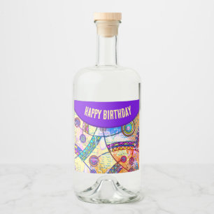 Etiqueta Para Botella De Licor Mano dibujada por EDDArt - Dream Scale 1