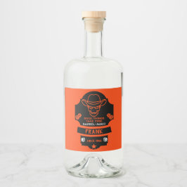 Etiqueta Para Botella De Licor Más allá de la colina envejeciendo