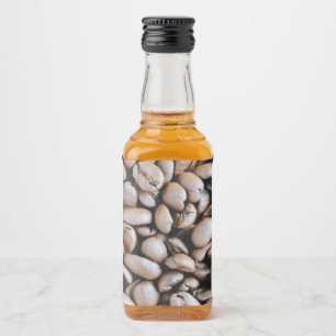 Etiqueta Para Botella De Licor Personalizado de Café Foto Ornamento cerámico