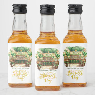 Etiqueta Para Botella De Licor Personalizado Fiesta del Día de San Patricio