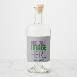 ETIQUETA PARA BOTELLA DE LICOR PLANTILLA DE TEXTO DE IMAGEN SIMPLE EDITABLE MODER