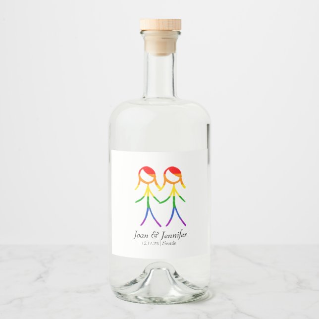 Etiqueta Para Botella De Licor Poción de amor Nº 2 (Anverso)