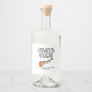 Etiqueta Para Botella De Licor Podría parecerme a que te escucho pero en mi