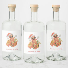 Etiqueta Para Botella De Licor ¡salami-brar las fiestas!