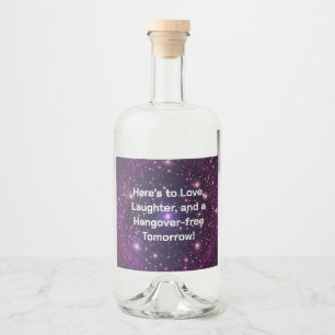 Etiqueta Para Botella De Licor "¡Sip, Sip, Hooray! Última sip de tequila