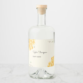 Etiqueta Para Botella De Licor Tarro de apicultores de abejas melíferas