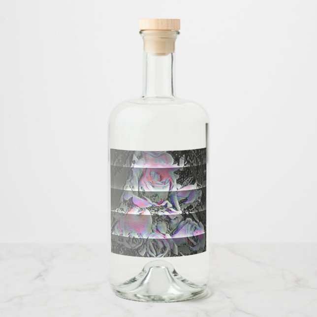 Etiqueta Para Botella De Licor Techno Bouquet (Anverso)