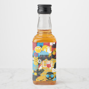 Etiqueta Para Botella De Licor Tiempo de verano