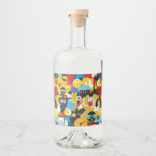 Etiqueta Para Botella De Licor Tiempo de verano