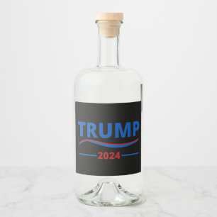 Etiqueta Para Botella De Licor trump recuperará a Estados Unidos