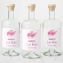 Etiqueta Para Botella De Licor Última etiqueta de licor rosa de fin de semana de 