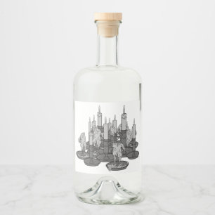 Etiqueta Para Botella De Licor Velas