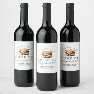 ETIQUETA PARA BOTELLA DE VINO 