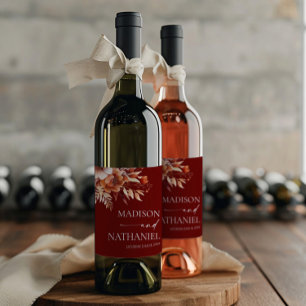 ETIQUETA PARA BOTELLA DE VINO 