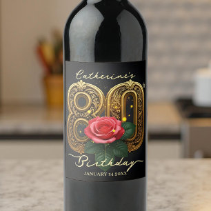 ETIQUETA PARA BOTELLA DE VINO