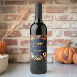 ETIQUETA PARA BOTELLA DE VINO