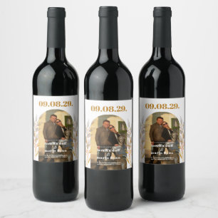 ETIQUETA PARA BOTELLA DE VINO 