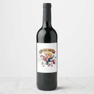 Etiqueta Para Botella De Vino 100 días de escuela más inteligente Día de la Inag